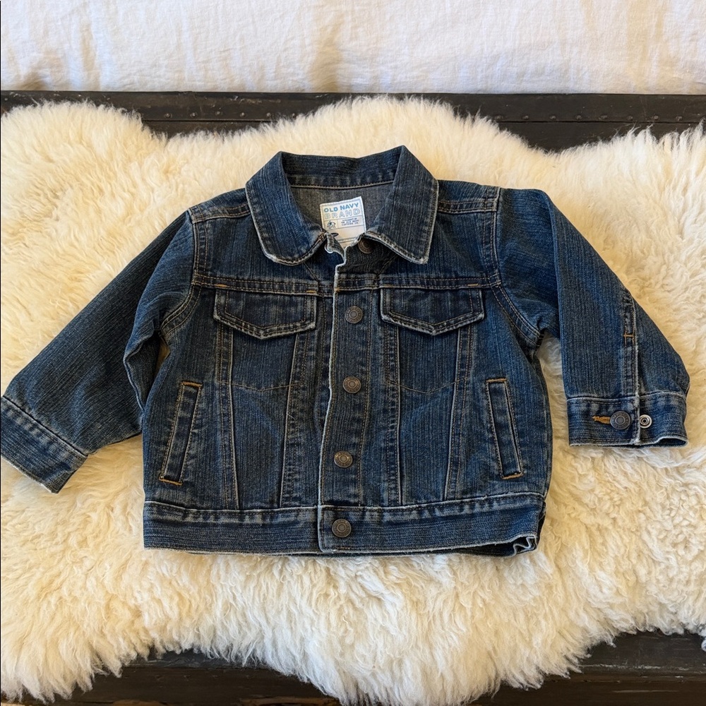 Old Navy Dark Blue Kids Jean Jacket